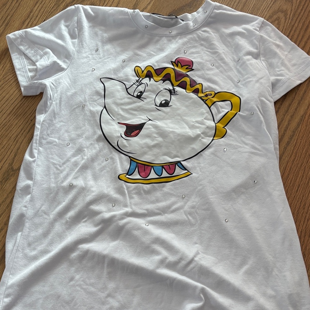 Kids White Character T-Shirt